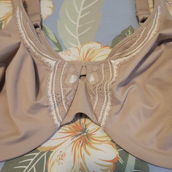 Olga Women's Butterfly Effect Minimizer Bra, Toasted Almond, 42DD, 35912 - Picture 3 of 6